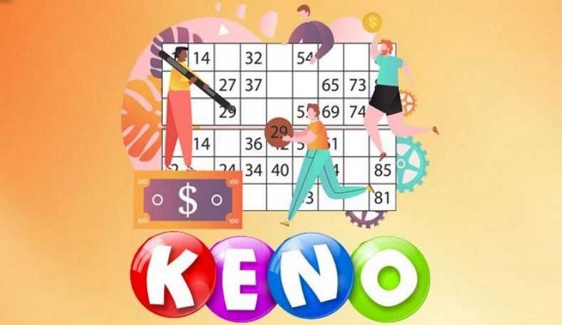 Thần tài đến với bạn khi số của bạn trùng với kết quả Keno cho ra.